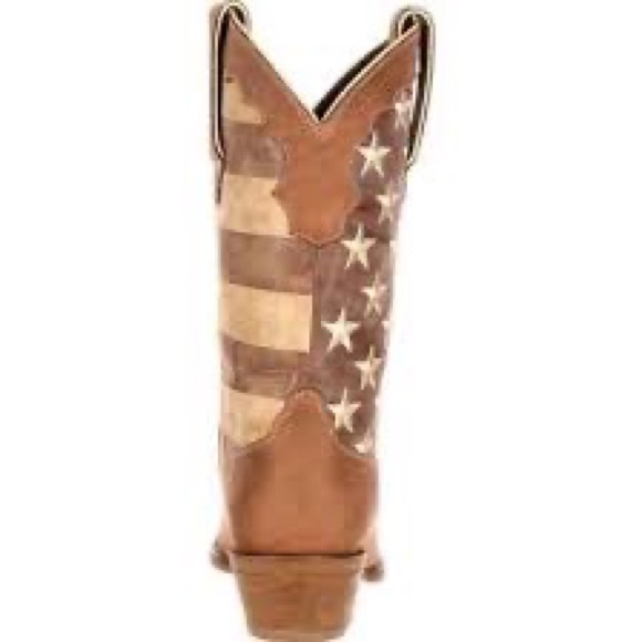 Durango crush American Flag tan western boots - Picture 3 of 7